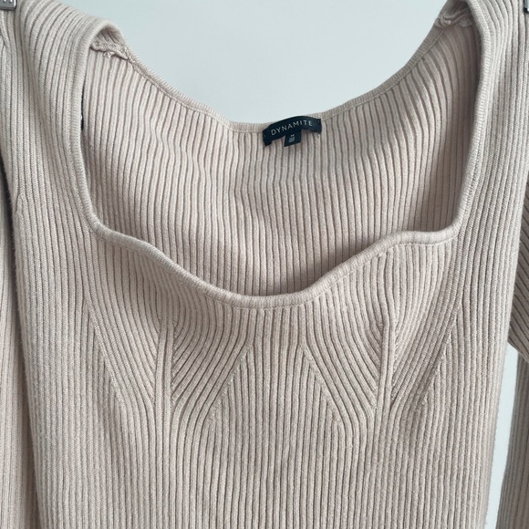 Dynamite Bardot sweater dress - Picture 1 of 4